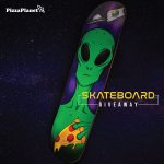 pizza planet skateboard